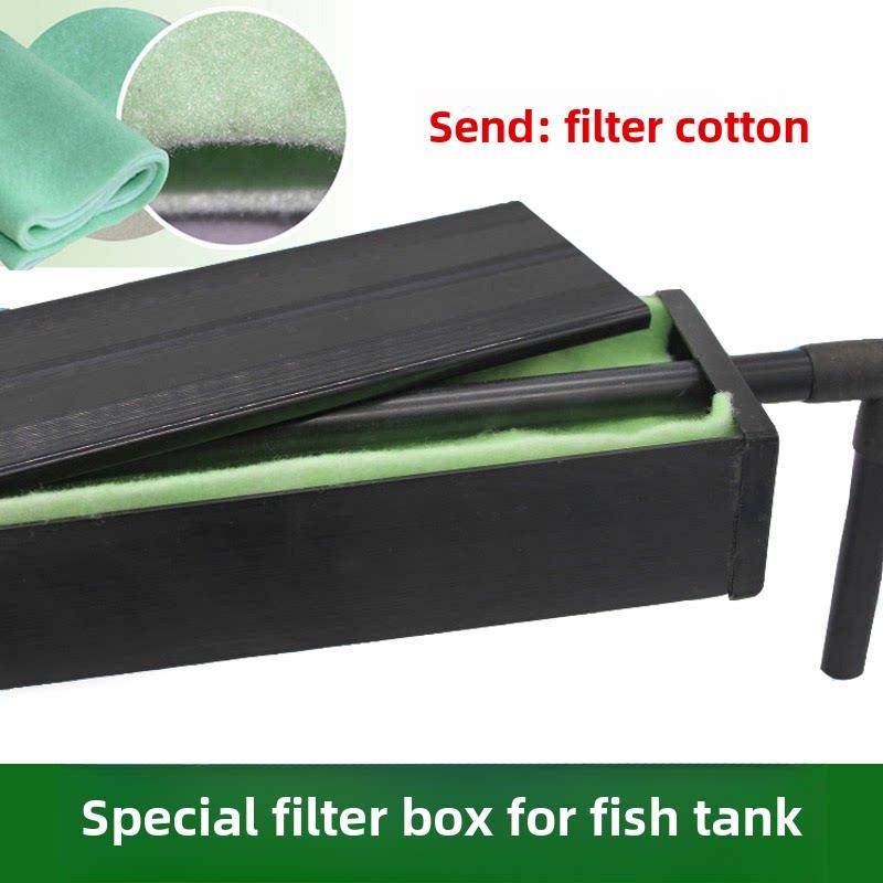 Box Fish In Aquarium - Inbuilt Fish Tank Filter Box External