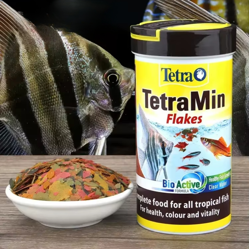 Fish Food Flake - Tetra Tetramin Flakes Complete Food for
