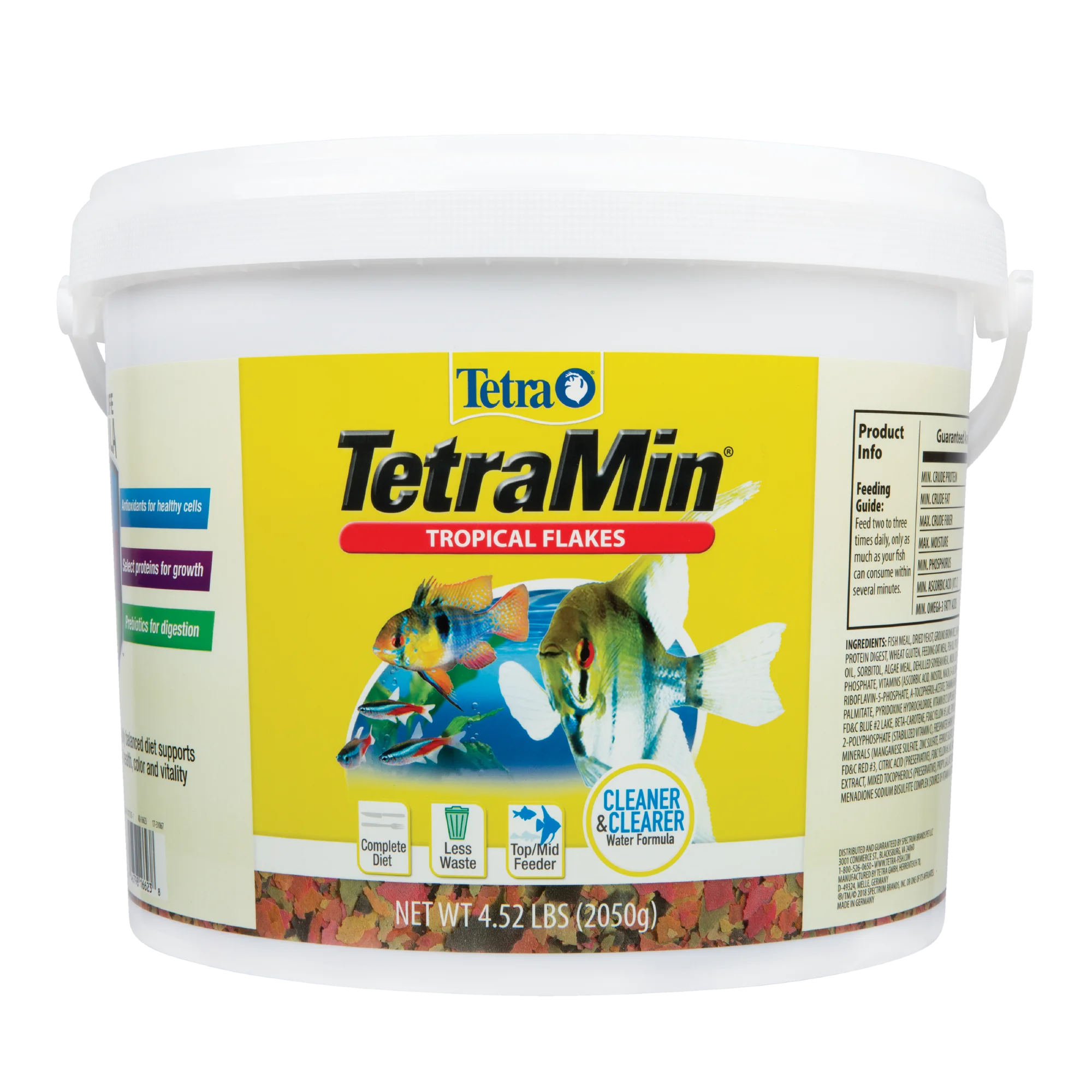 Fish Food Flake - TetraMin Tropical Flakes Balanced Nutrition Fish