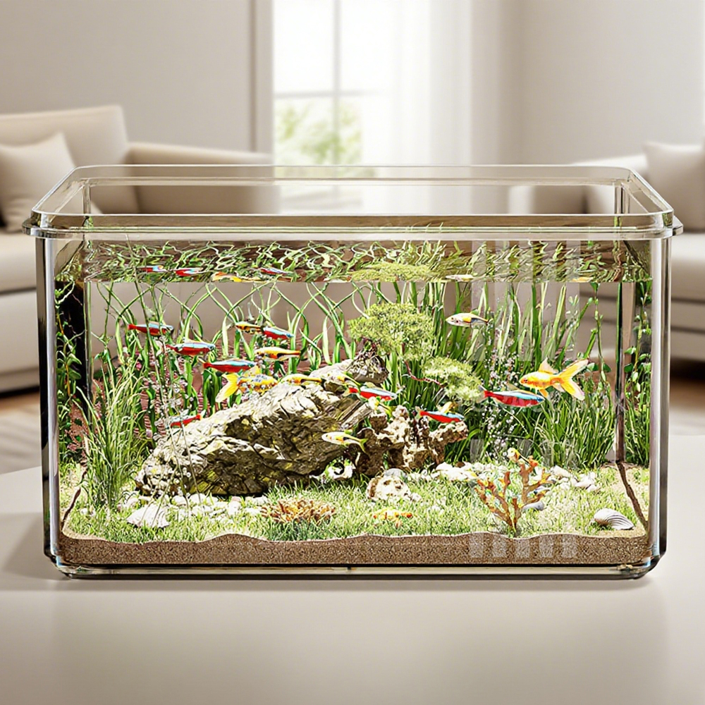 1 PC Transparent Aquarium Crea - огляд і ціна Aquarium Fish Names