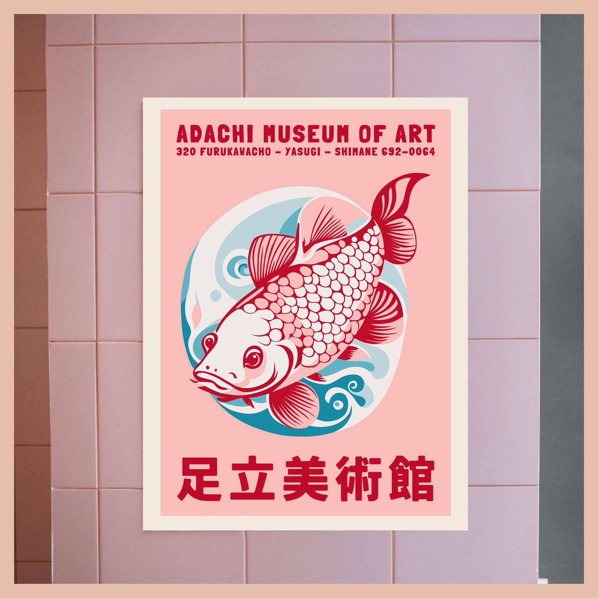 Retro Abstract Cartoon Japanes - огляд і ціна Aquarium Fish Japanese
