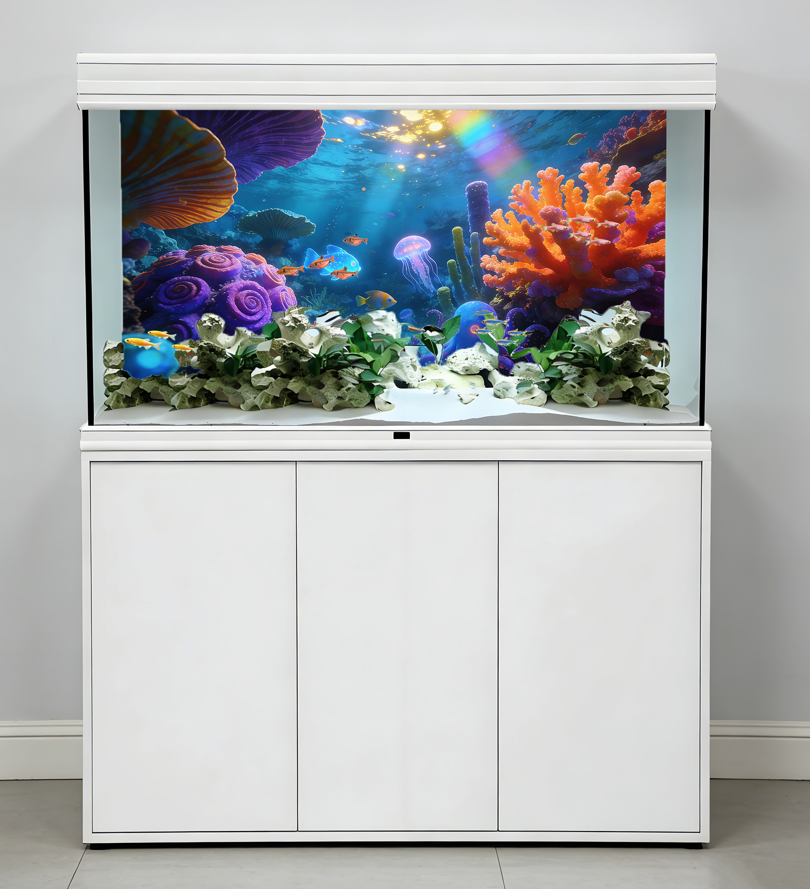 The underwater world under the - огляд і ціна Aquarium Fish World