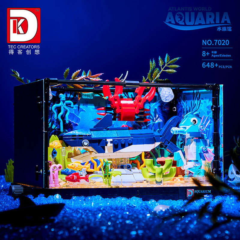 648PCS Shark Ecosystem Tank Bu - огляд і ціна Aquarium Fish World