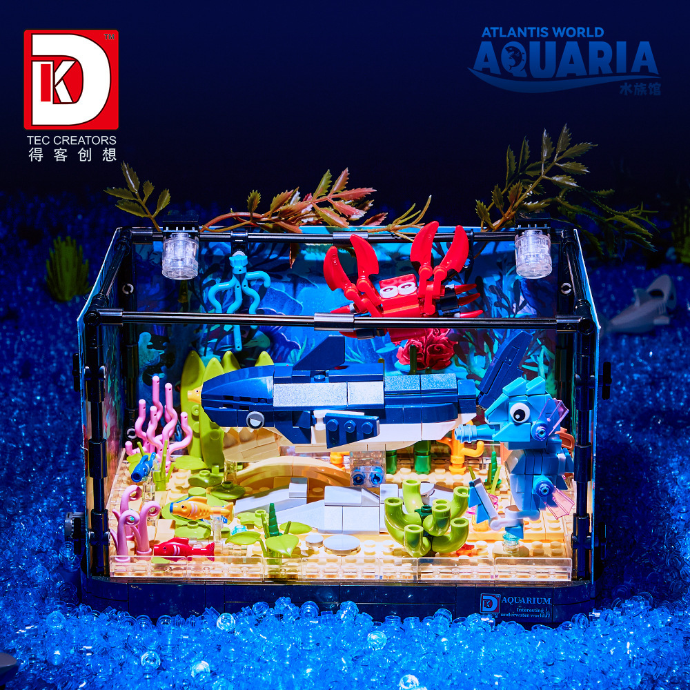 648PCS Shark Ecosystem Tank Bu - огляд і ціна Aquarium Fish World