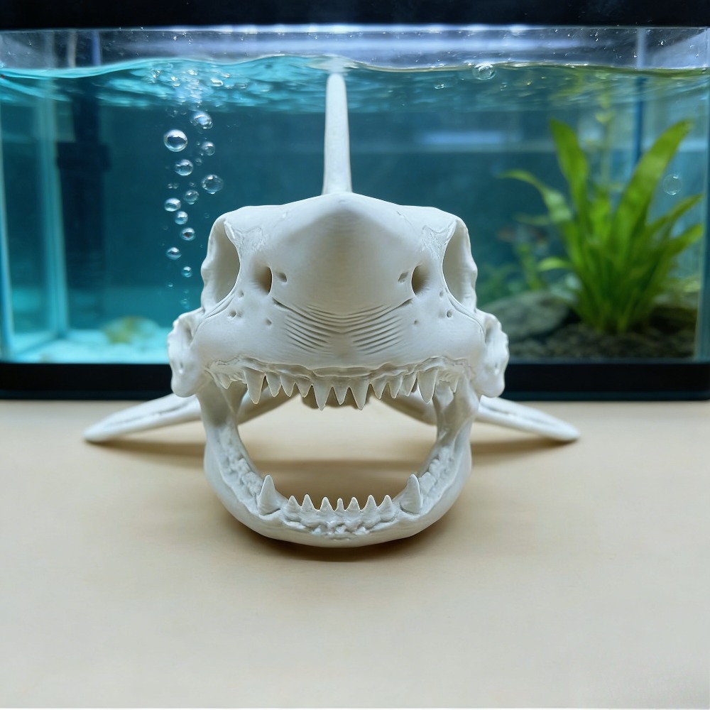 3D Printing Shark Skull Skelet - огляд і ціна Aquarium Fish Diseases