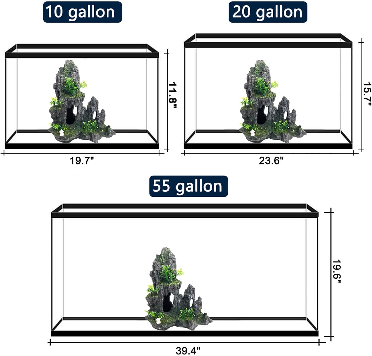 Extra Large Aquarium Decoratio - огляд і ціна Aquarium Decoration Rock