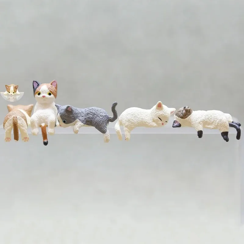 Cute Cartoon Cat Decor PVC Hom - огляд і ціна Aquarium Fish Names