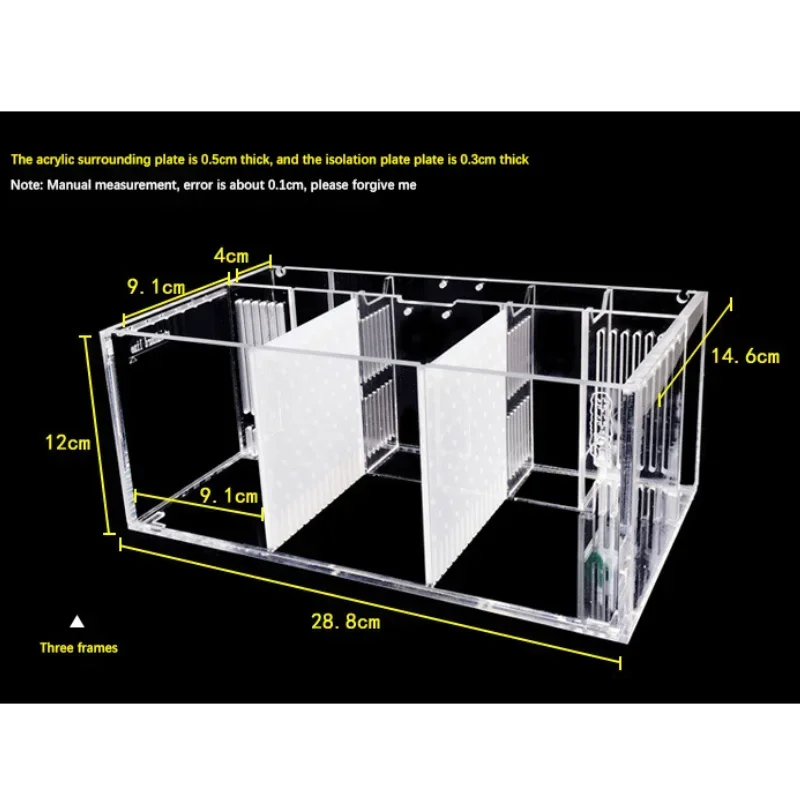 Acrylic Aquarium Isolation Fis - огляд і ціна Aquarium Fish Goldfish