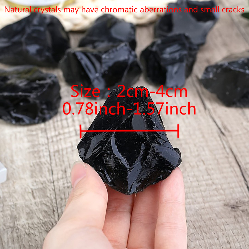 Natural Black Obsidian Raw Sto - огляд і ціна Aquarium Fish Names