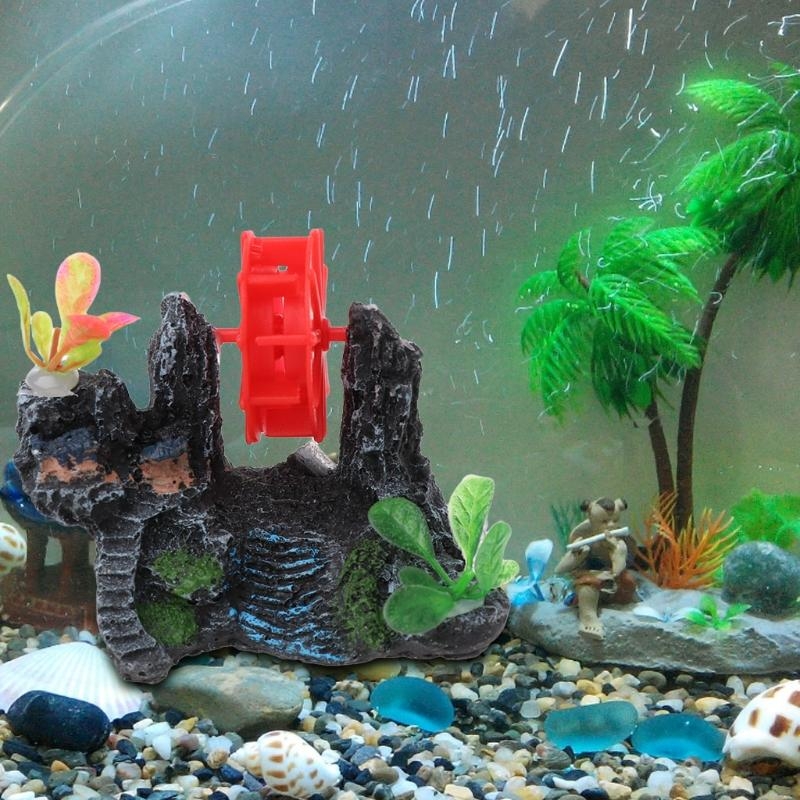 Aquarium Resin Mountain Stone  - огляд і ціна Aquarium Fish For Sale