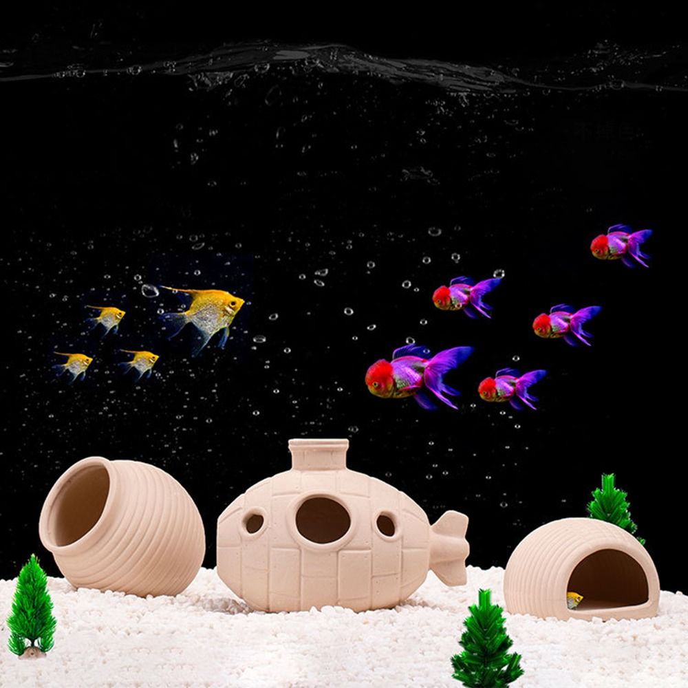 Ceramic Aquarium Shrimp Hideaw - огляд і ціна Aquarium Fish Hide