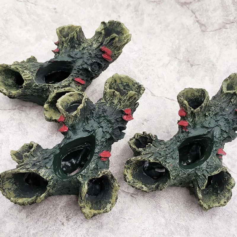 Resin Rockery Fish Tank Landsc - огляд і ціна Aquarium Fish Hide