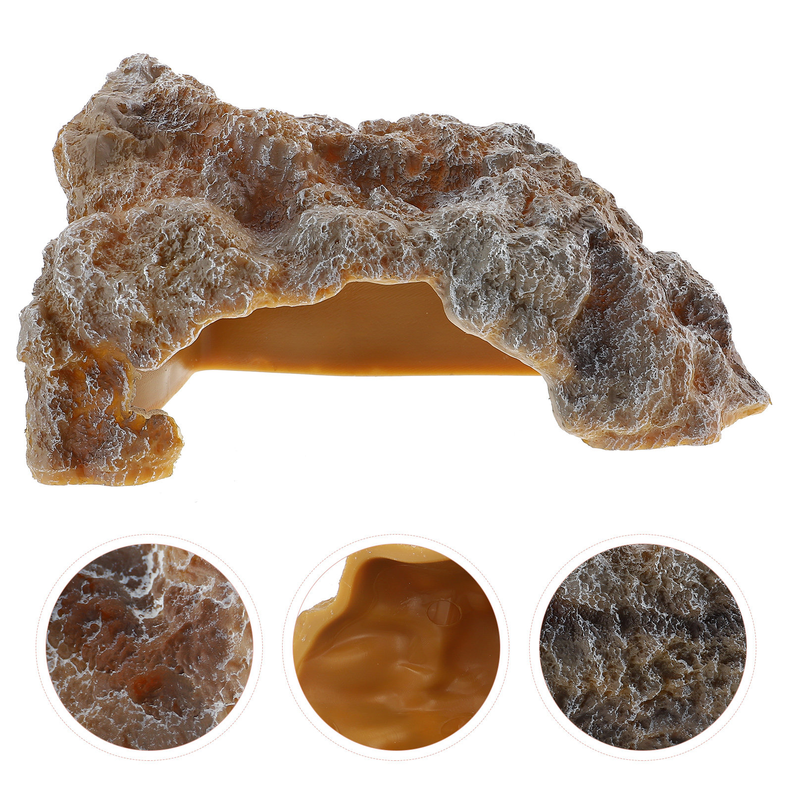 Artificial Rock Hide Cave Resi - огляд і ціна Aquarium Decoration Rock