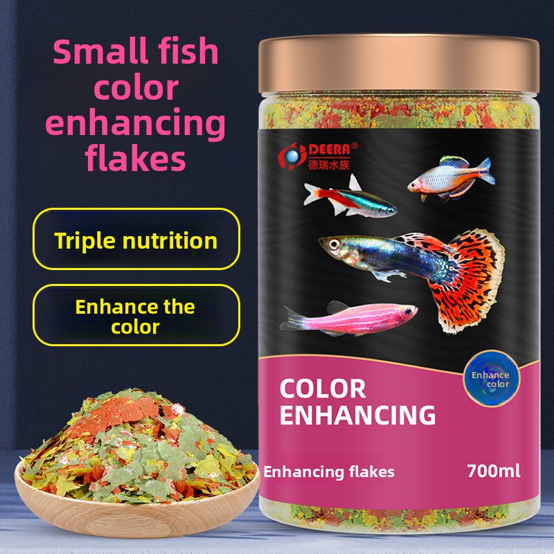 DEERA Tropical Fish Flakes, Un - огляд і ціна Fish Food Flake