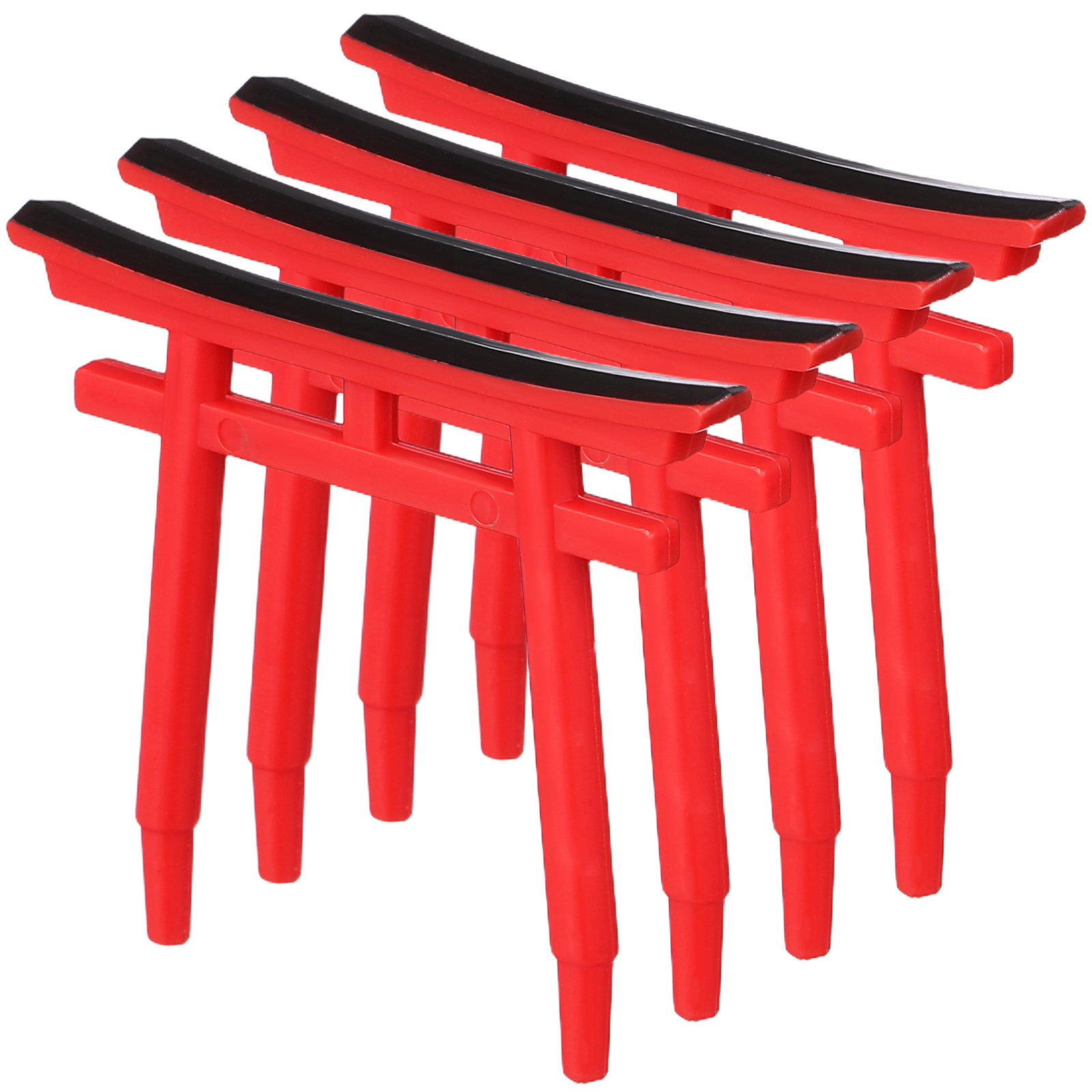 4 Pcs Red Japanese‑style Fish  - огляд і ціна Aquarium Fish Japanese