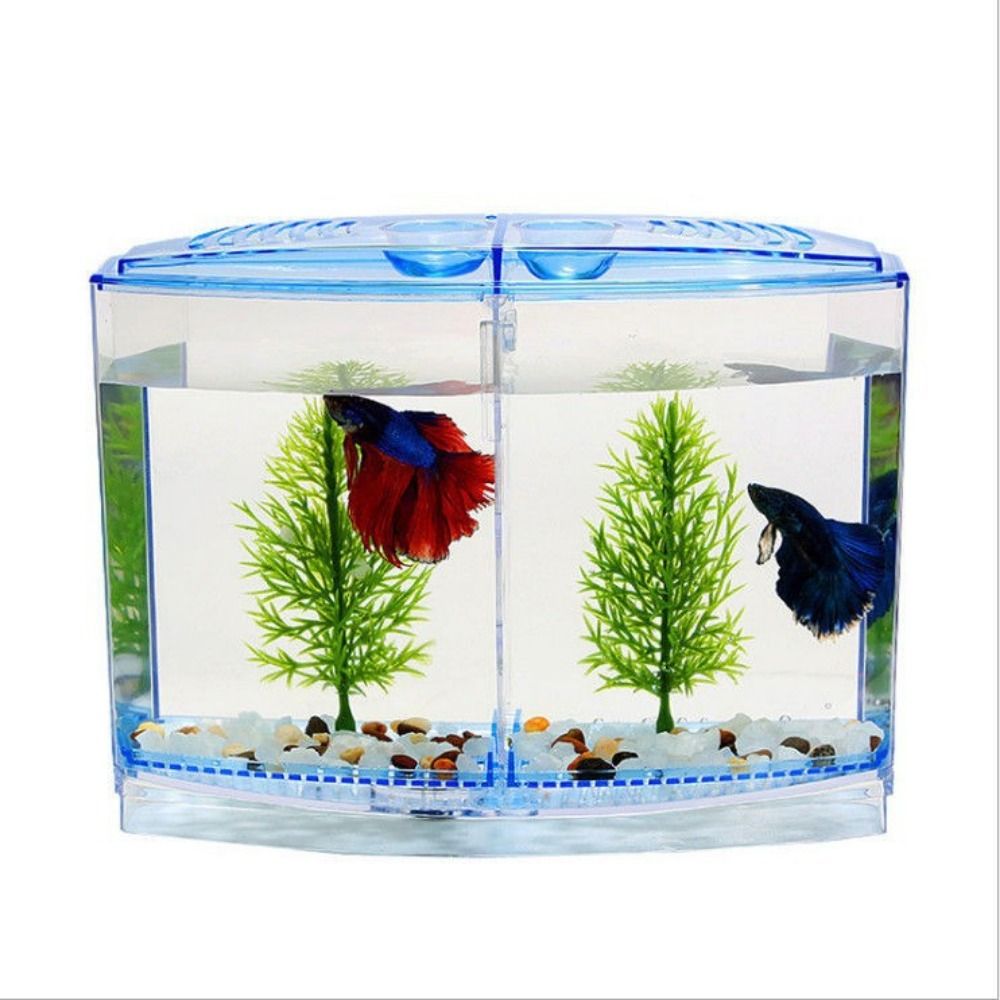 Transparent Betta Fish Tank, D - огляд і ціна Aquarium Fish Jar