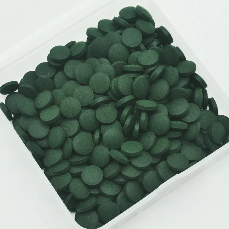 100/500/1000PCS Spirulina Flak - огляд і ціна Fish Food Flake