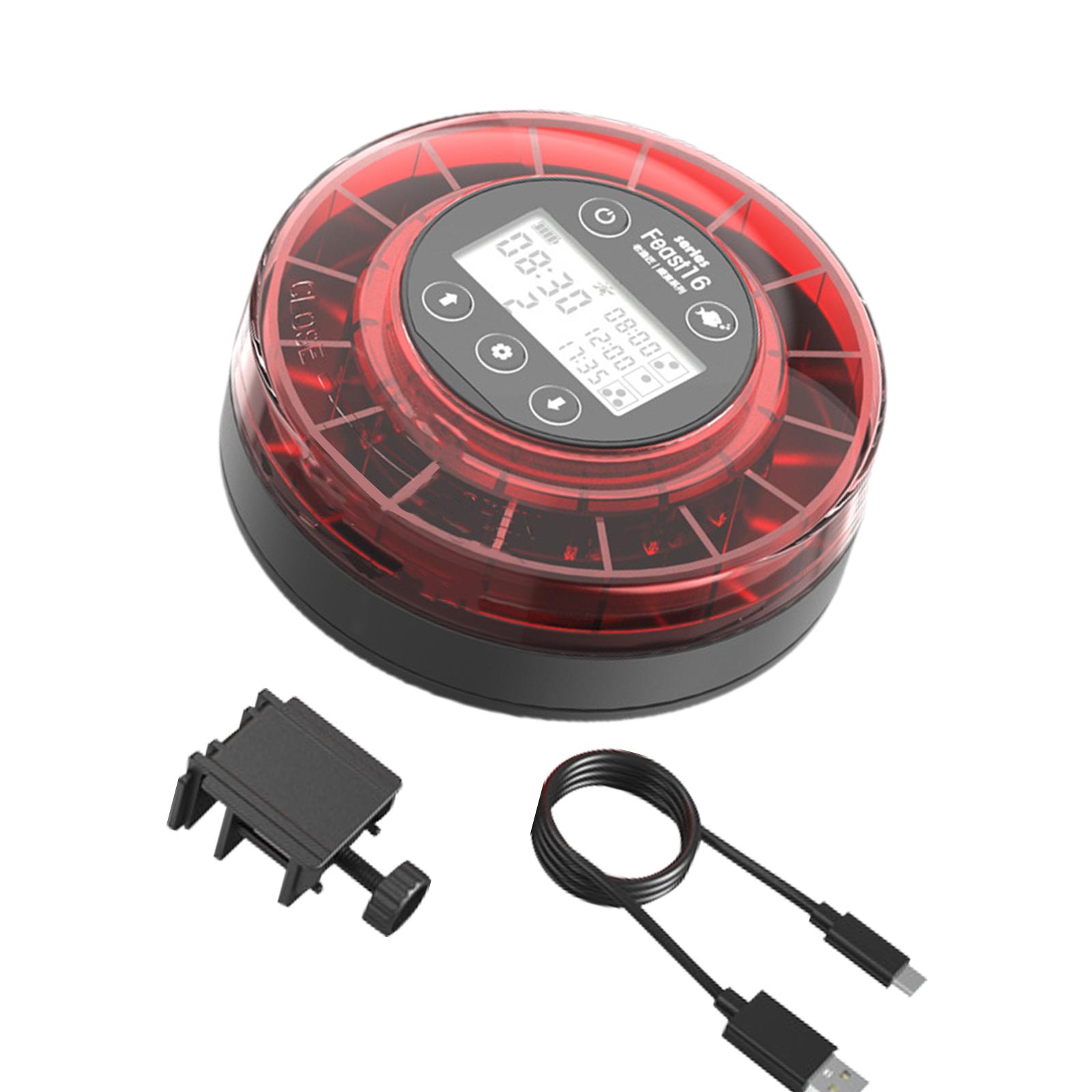 Automatic Fish Feeder Portable - огляд і ціна Fish Food Flake