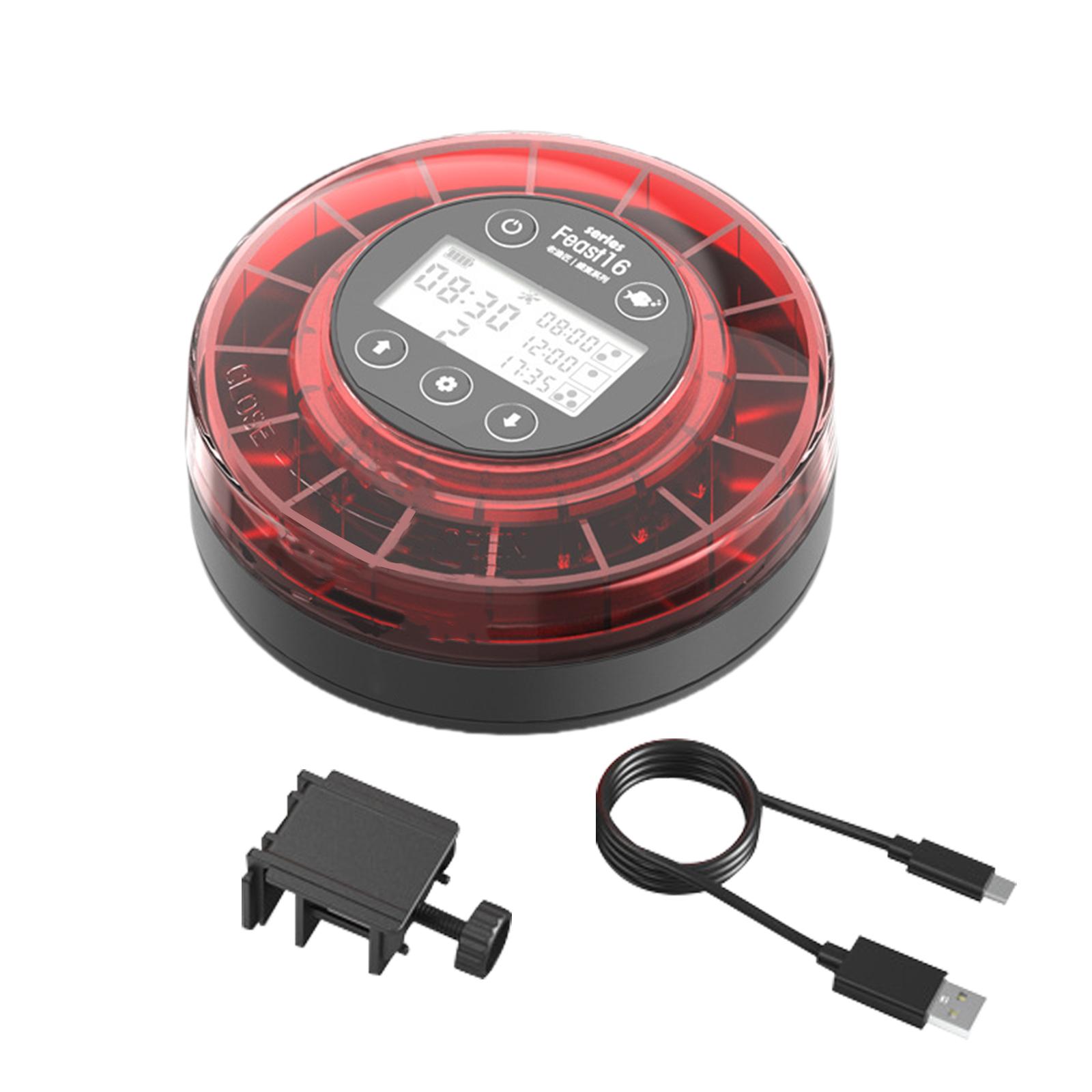 Automatic Fish Feeder Portable - огляд і ціна Fish Food Flake