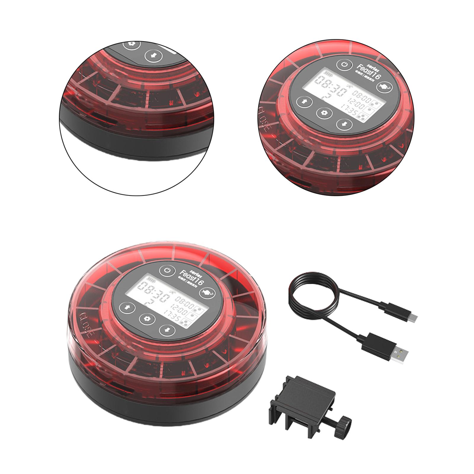 Automatic Fish Feeder Portable - огляд і ціна Fish Food Flake