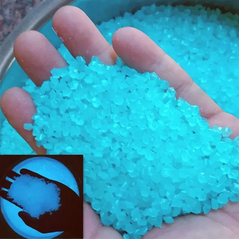 1000pcs 3-5mm Luminous Sand Gl - огляд і ціна Aquarium Decoration Rock