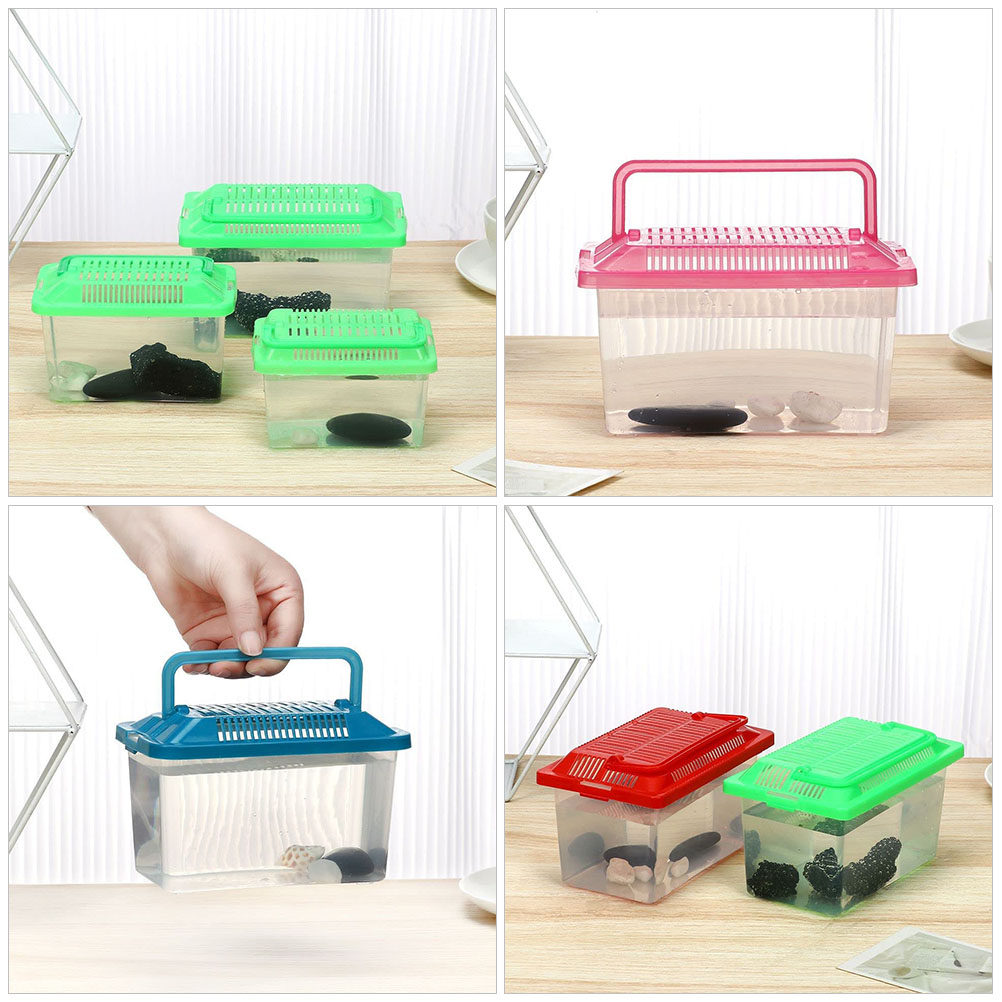 Portable Fish Tank Transparent - огляд і ціна Box Fish In Aquarium