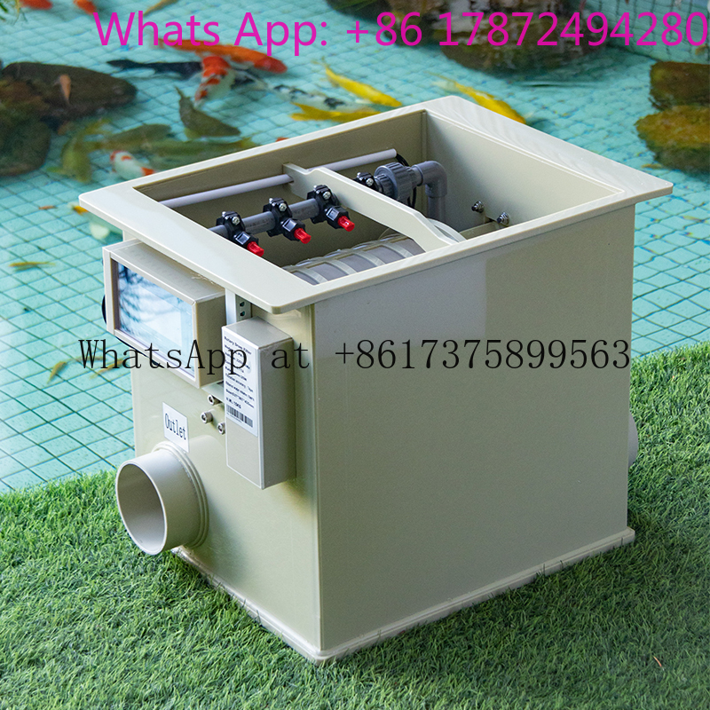 10m³/h (10t) PP Drum Filter Qi - огляд і ціна Aquarium Fish And Price