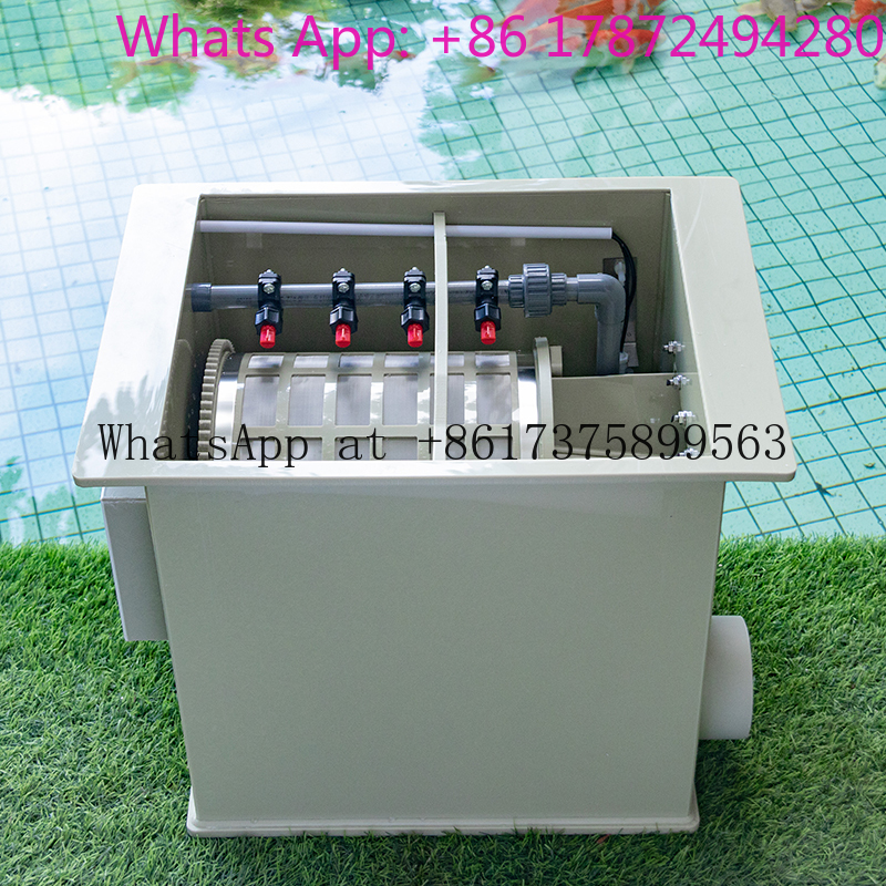 10m³/h (10t) PP Drum Filter Qi - огляд і ціна Aquarium Fish And Price