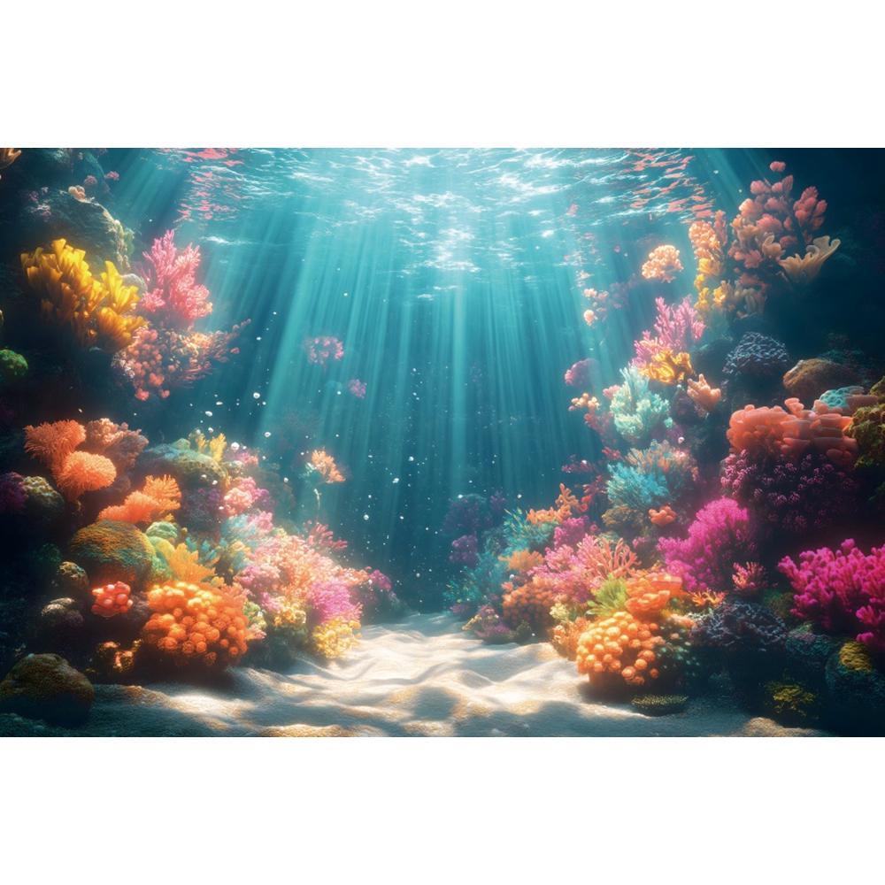 Underwater World Backdrop For  - огляд і ціна Aquarium Fish World