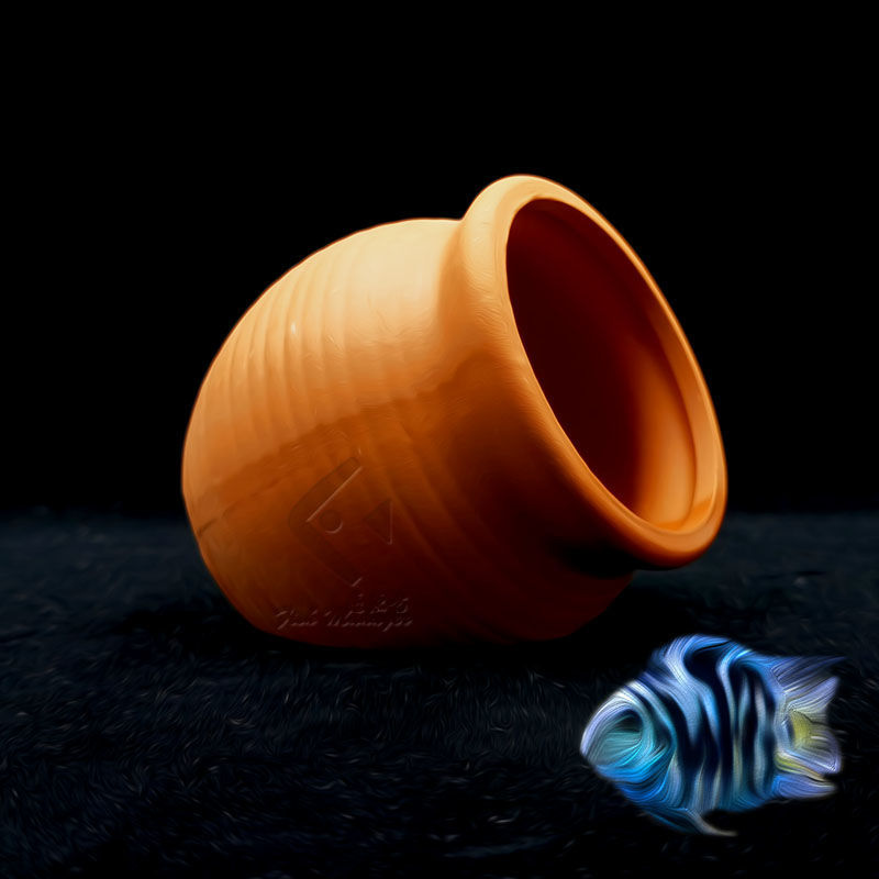Aquarium Mini Ceramic Tank Fis - огляд і ціна Aquarium Fish Hide