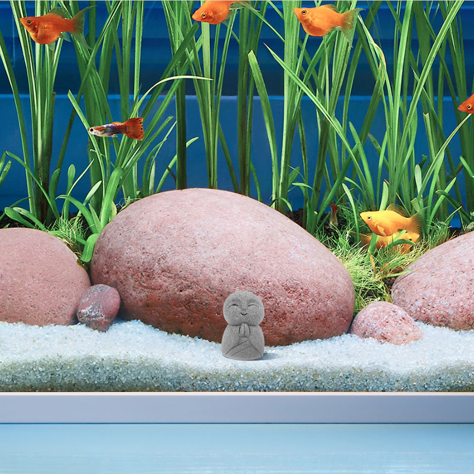 Mini Jizo Statue Japanese Budd - огляд і ціна Aquarium Fish Japanese