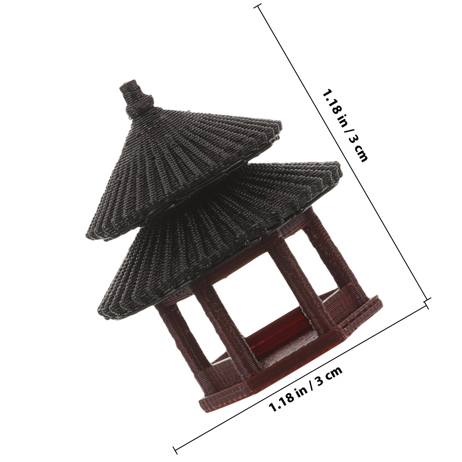 Heavy Detailed Pavilion Decor  - огляд і ціна Aquarium Fish Japanese