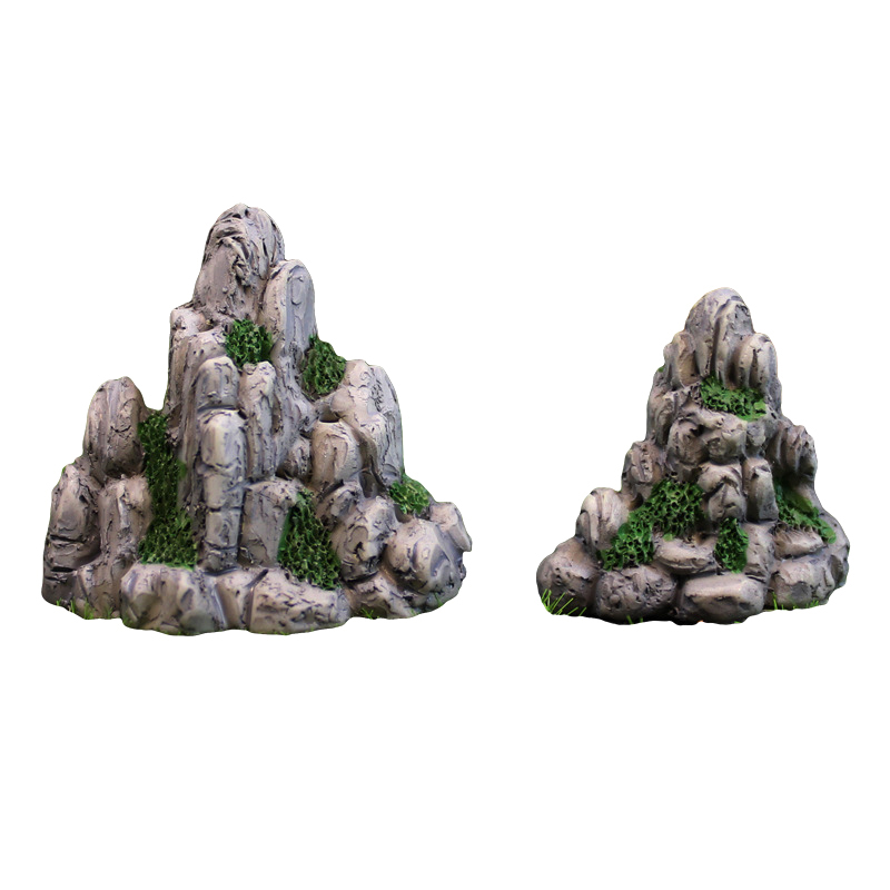 New Mountain Miniature Fake St - огляд і ціна Aquarium Decoration Rock