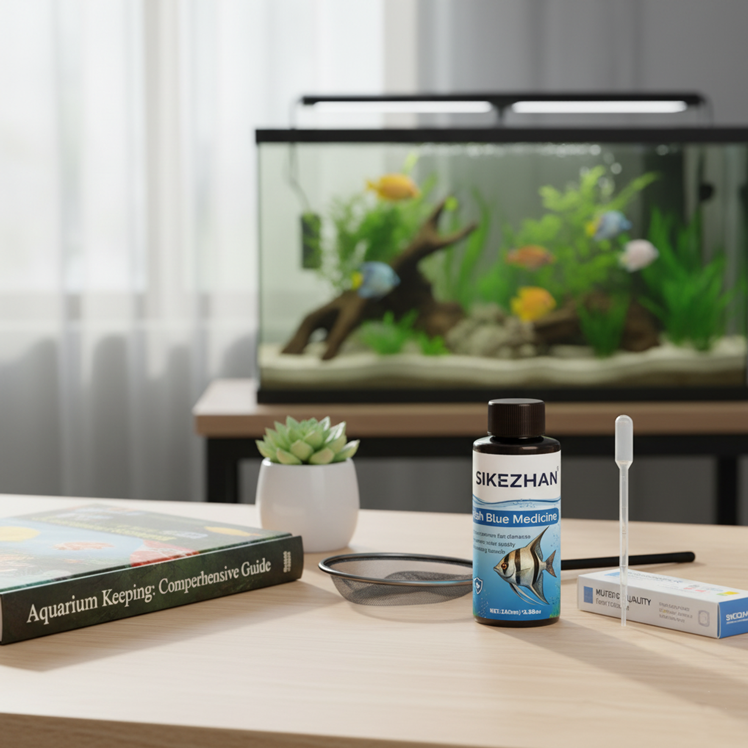 500ml Methylene Blue Solution  - огляд і ціна Aquarium Fish Diseases