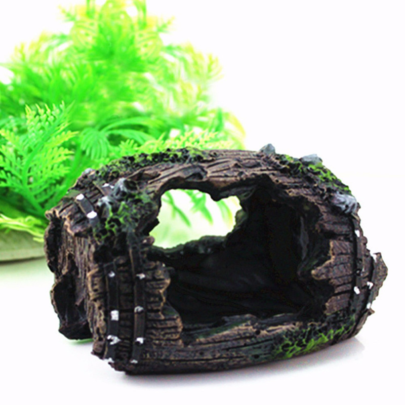 Aquarium Artificial Barrel Cav - огляд і ціна Aquarium Fish Hide