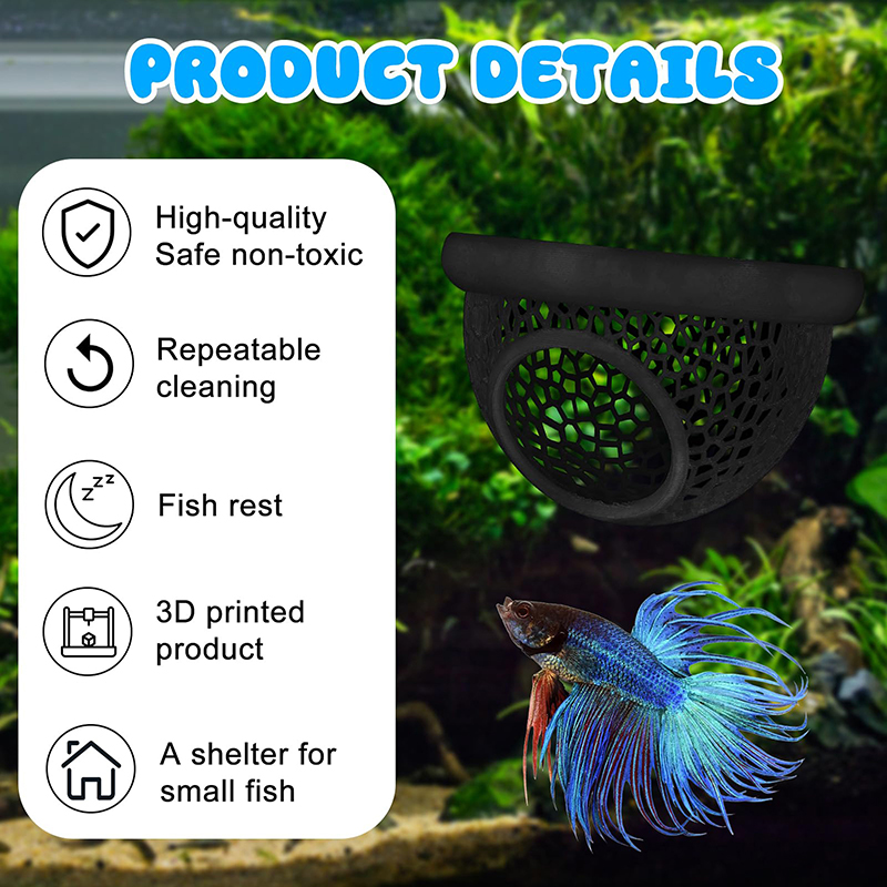Ring FLoatinG Betta Hide Shrim - огляд і ціна Aquarium Fish Hide