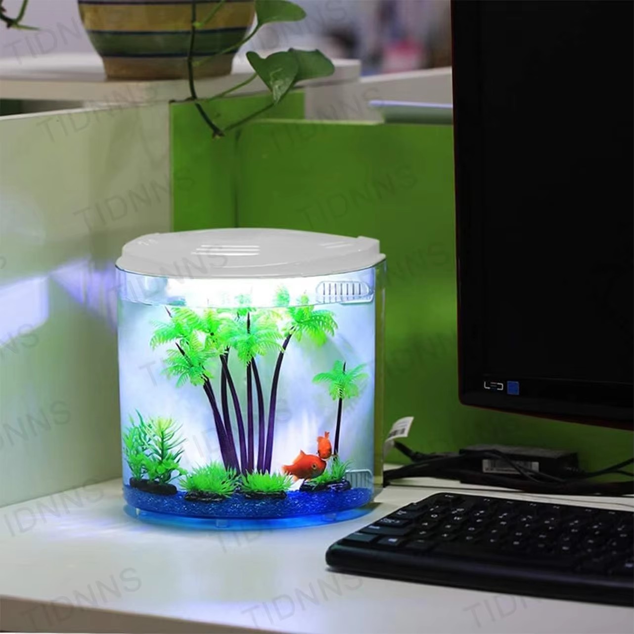 Desktop Small Fish Tank Living - огляд і ціна Aquarium Fish Goldfish