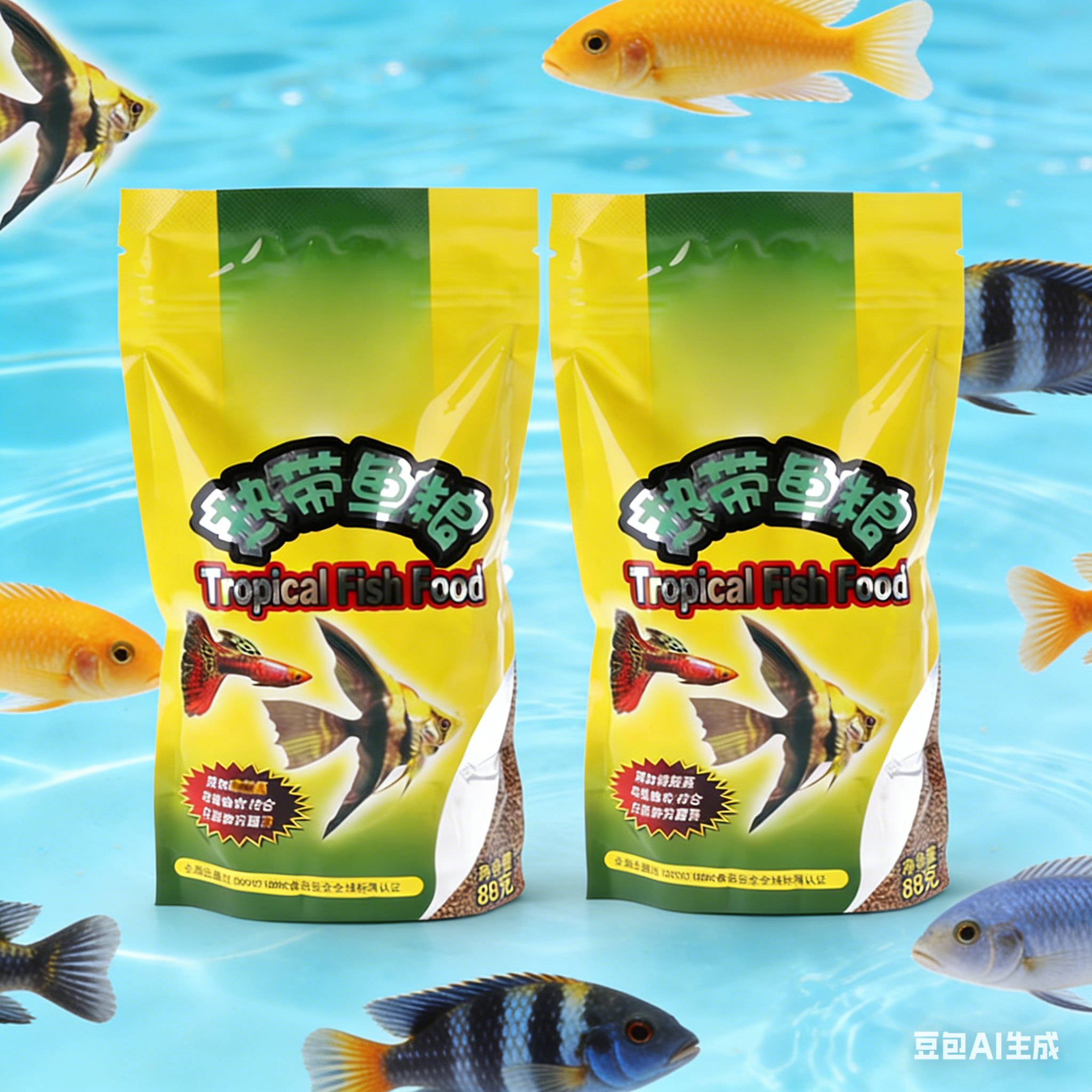 1/2pcs Aquarium Tank Tropical  - огляд і ціна Fish Food Flake