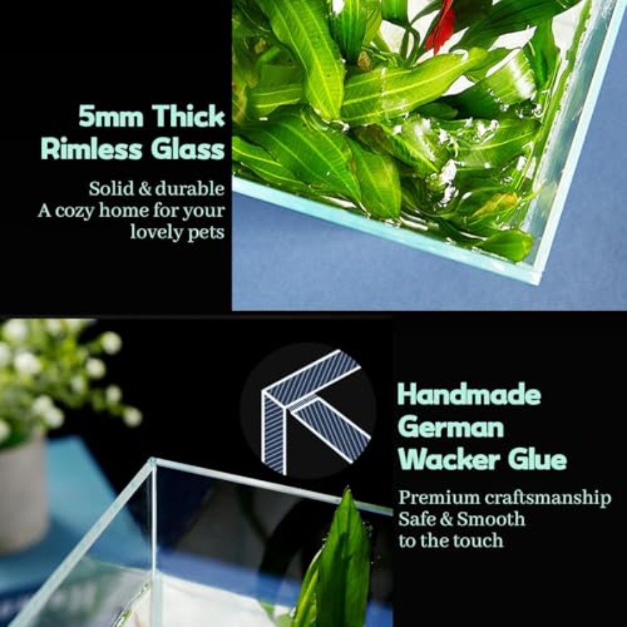 6.5 Gallon Ultra Clear Glass F - огляд і ціна Aquarium Fish Goldfish