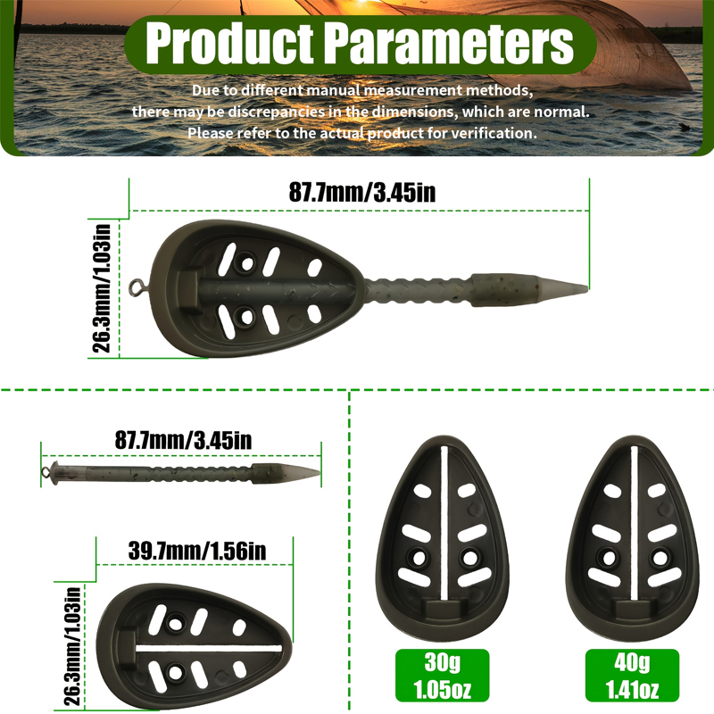 YOTO Small Zinc Alloy Bait Cag - огляд і ціна Aquarium Fish Diseases