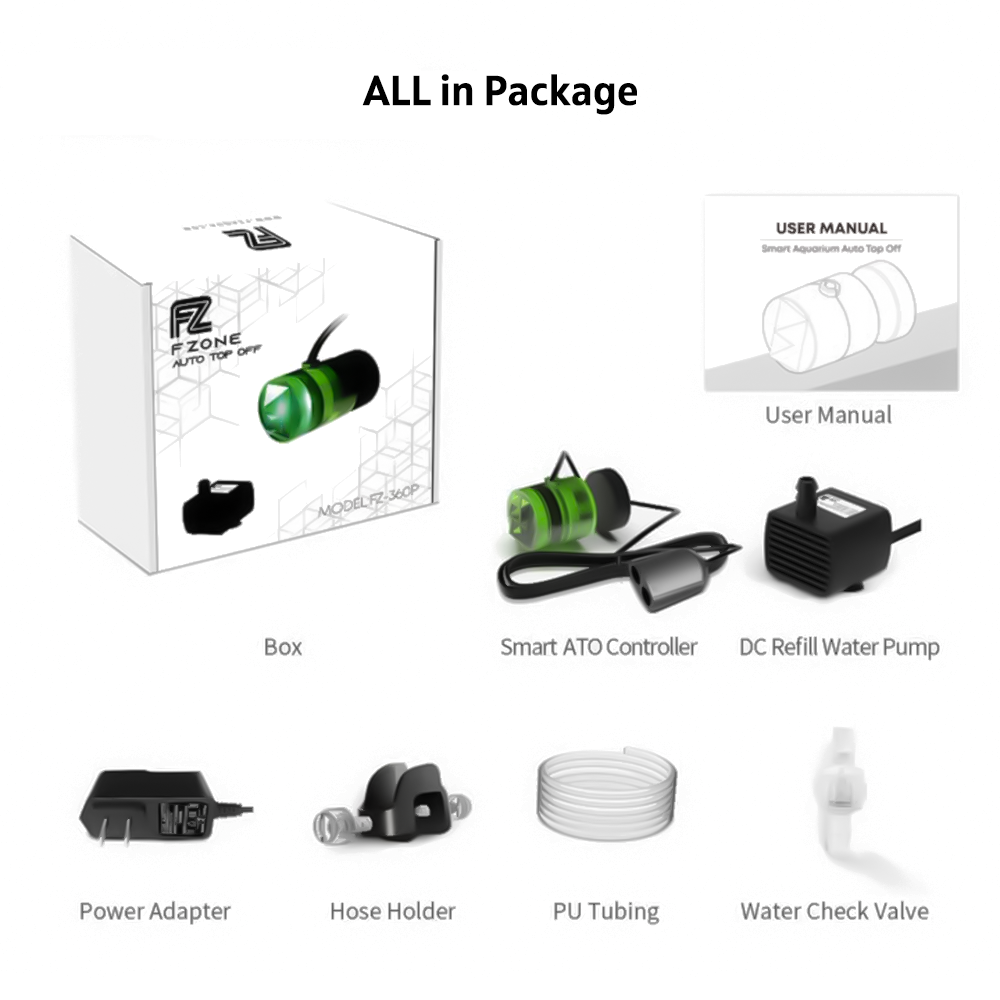 FZONE Smart ATO System Auto To - огляд і ціна Aquarium Auto Top Off