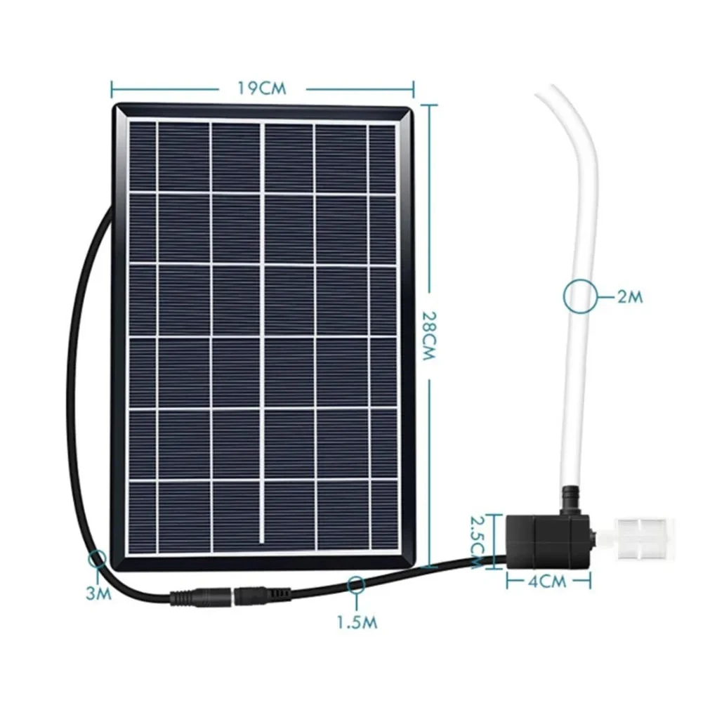 Small Solar Water Pump 12V Cir - огляд і ціна Fish Tank Filter