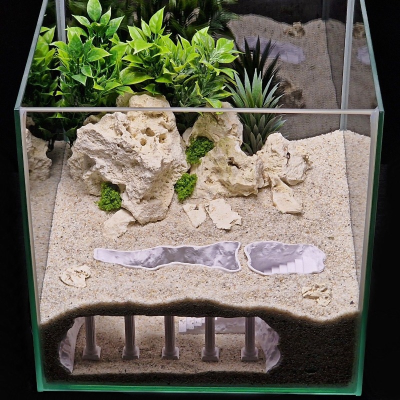 Fish Tank Cave Aquascaping,Art - огляд і ціна Aquarium Fish Hide