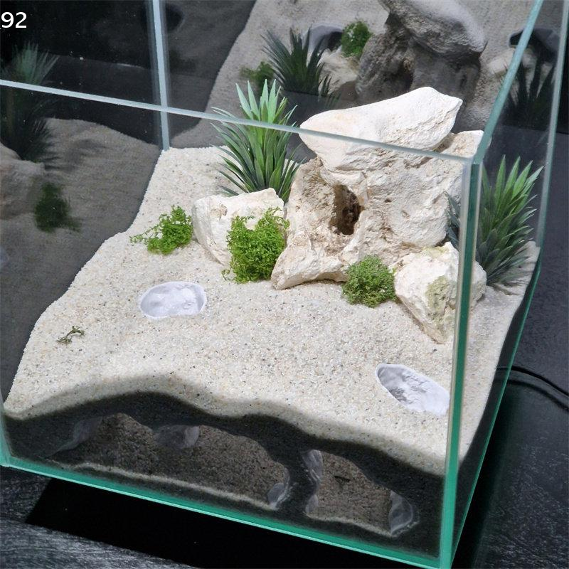 3D Printed Natural Curve Cave: - огляд і ціна Aquarium Fish Hide