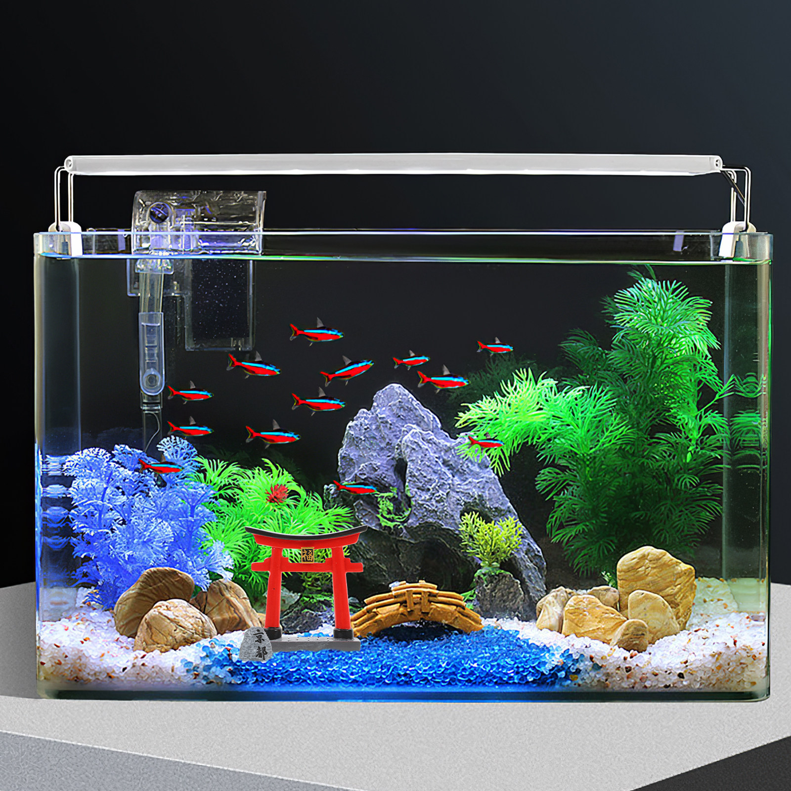 Tiny Japanese Torii Gate Sculp - огляд і ціна Aquarium Fish Japanese