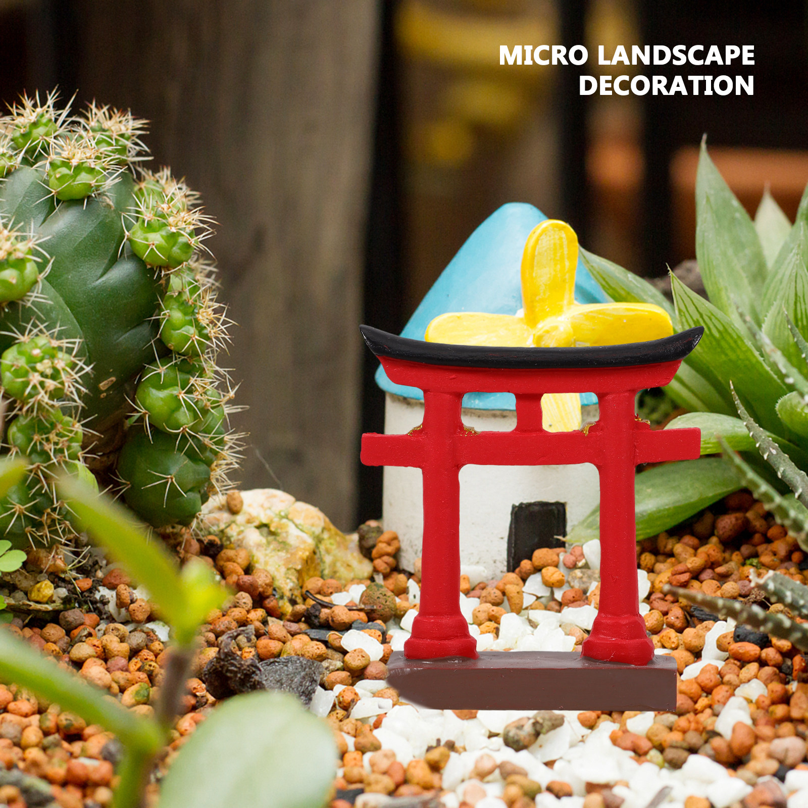 Miniature Japanese Torii Gate  - огляд і ціна Aquarium Fish Japanese