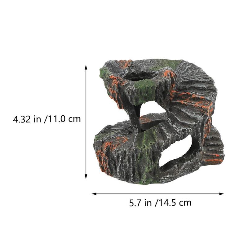 Resin Turtle Basking Platform  - огляд і ціна Aquarium Decoration Rock