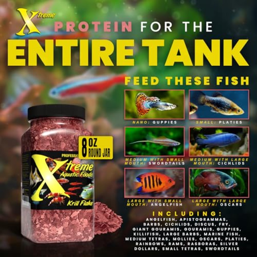 Xtreme Krill Flakes - Premium  - огляд і ціна Fish Food Flake
